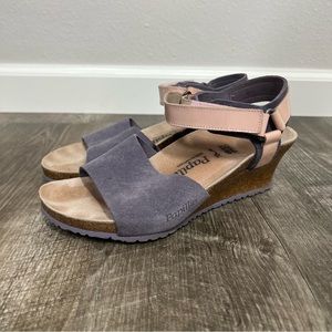 Papillio by Birkenstock Velcro Wedge Sandals
